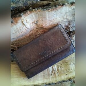 Brown Leather Men's Wallet